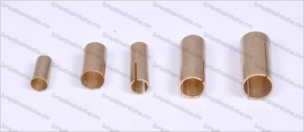 Brass round electrical plug socket